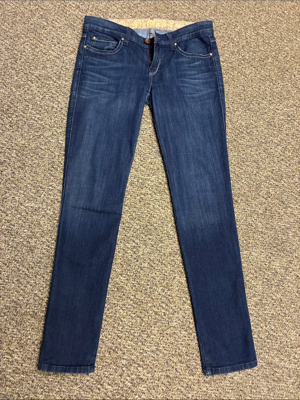 Rich & Skinny Women's Indigo Skinny Jeans made in USA